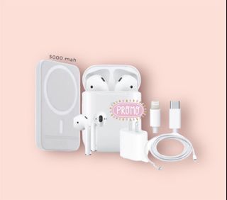 Apple iPhone Gift Bundle : AirPods Battery Pack and Charger Set.
