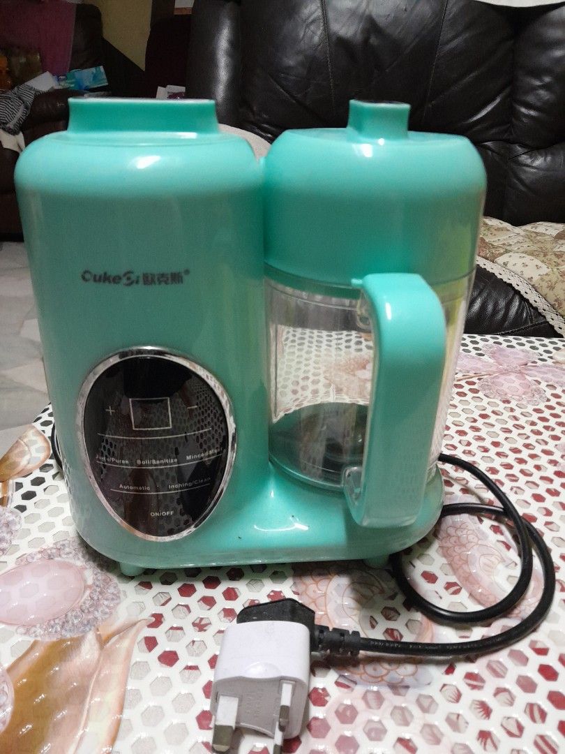 Ouke Baby Food Processor green