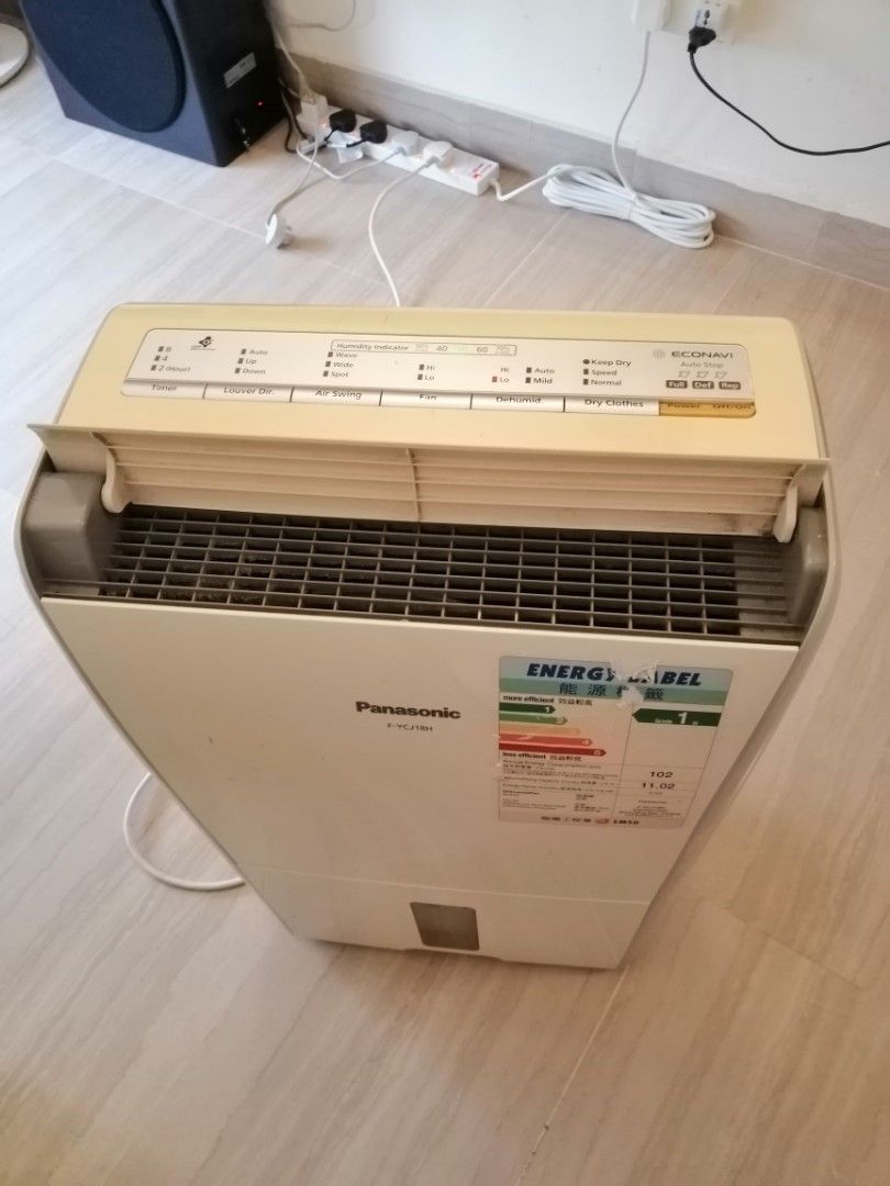 Panasonic dehumidifier, TV & Home Appliances, Air Purifiers & Dehumidifiers on Carousell