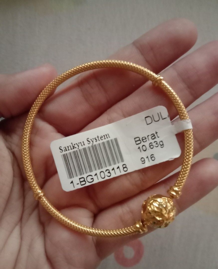 Pandora bangle clip emas 916 Women s Fashion Jewelry