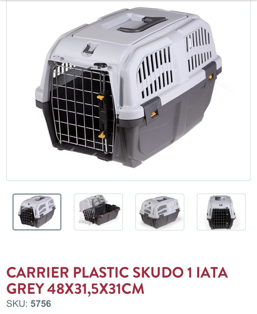 Pet Carrier Skudo 1, Pet Supplies, Homes & Other Pet Accessories on