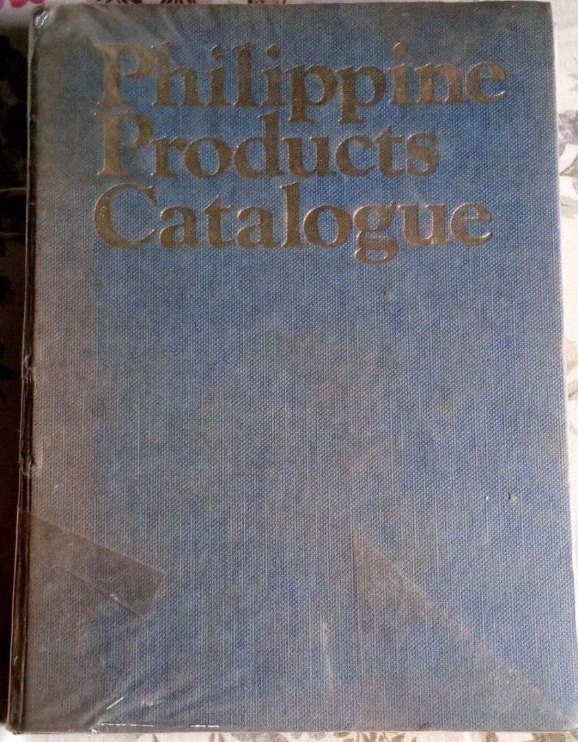 PHILIPPINE PRODUCTS CATALOGUE [BOOK], Hobbies & Toys, Memorabilia
