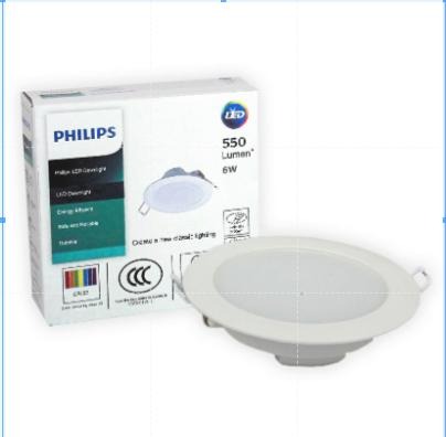 Philips 6 Watts LED Downlight 3000K Warm on Carousell