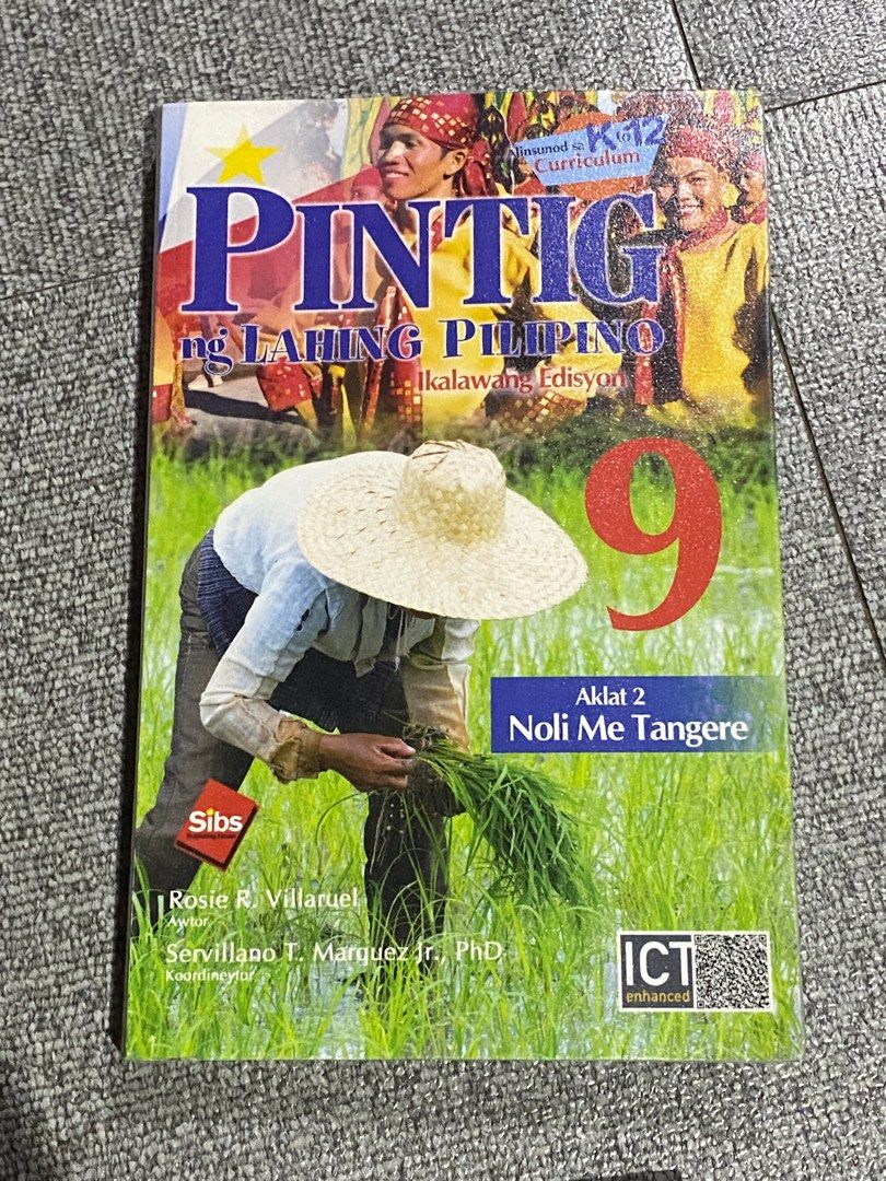 Pintig Pilipino Aklat 1/2 (Grade 9) on Carousell