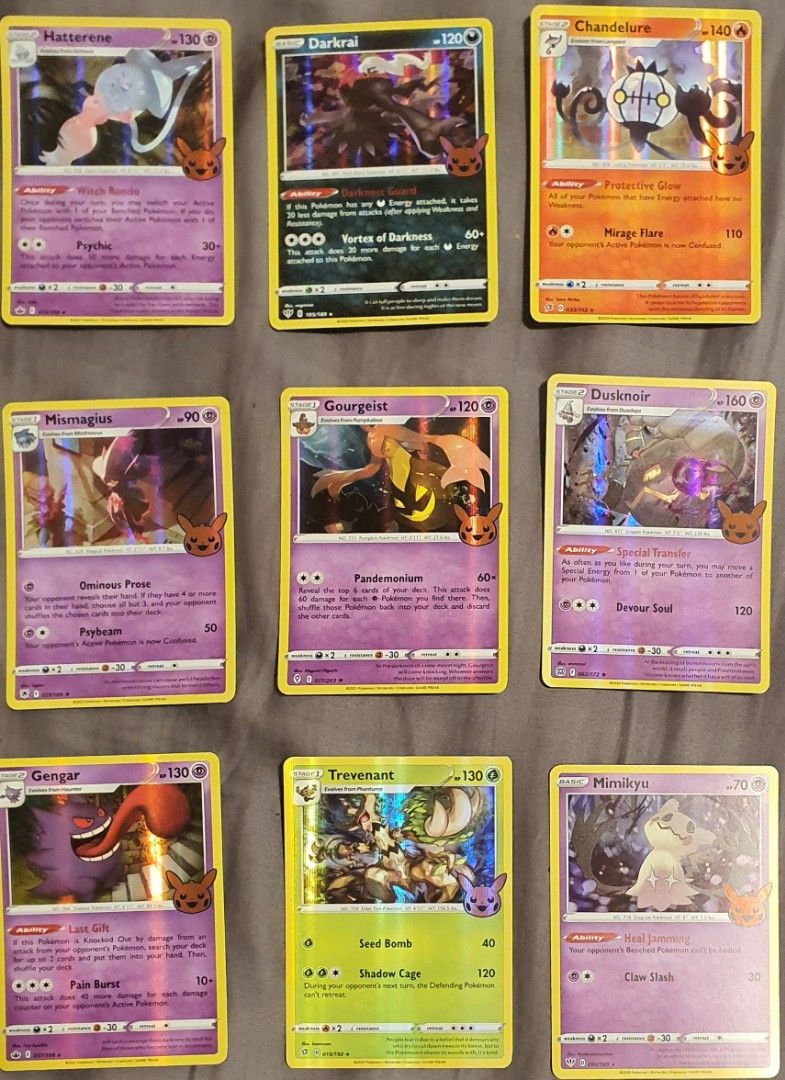 Mewtwo - 056/172 Holo Rare - Pokemon Halloween Set