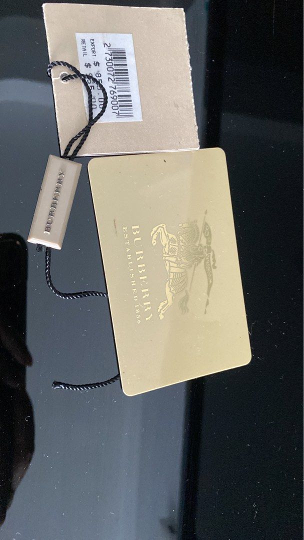 Burberry tag cheap for sale