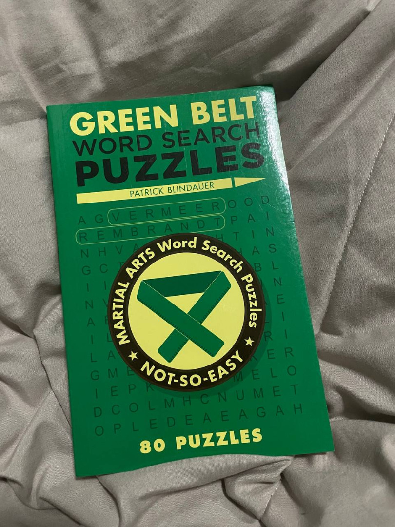 [PRELOVED BOOK] "Green Belt Word Search Puzzles" By Patrick Blindauer