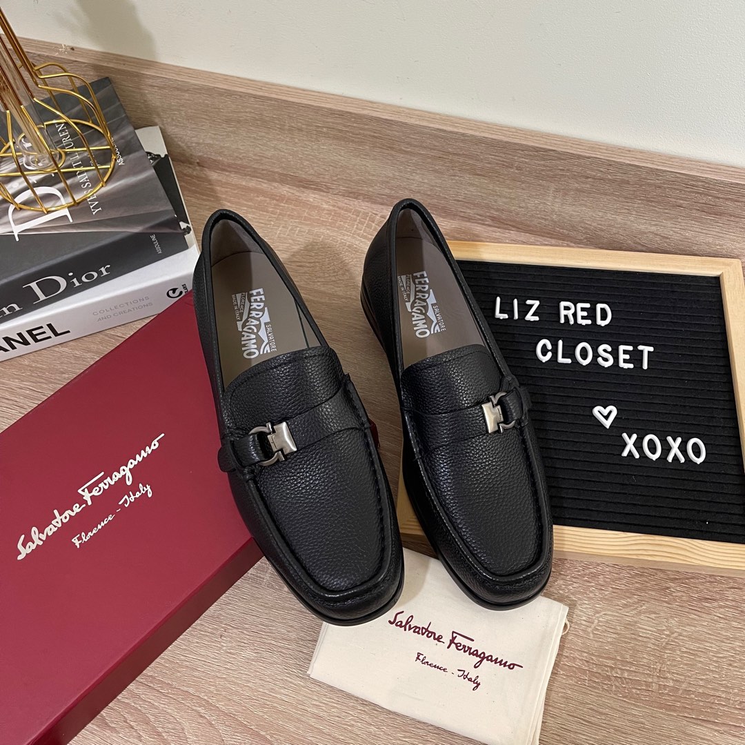 PREORDER SF Ferragamo Muller Loafers Mens Shoes