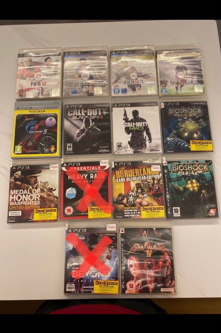 PS3 Games For Sale, Video Gaming, Video Games, PlayStation on Carousell