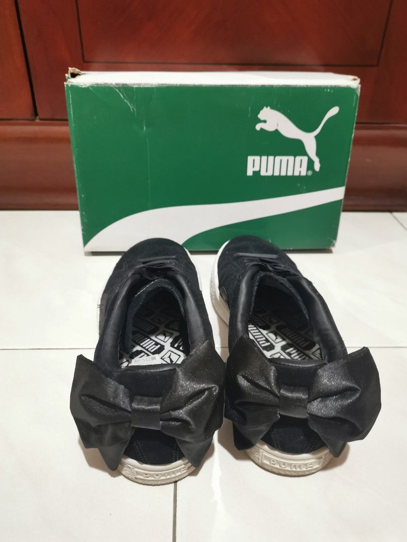 PUMA Suede Bow Sneakers Women s Fashion Footwear Sneakers on