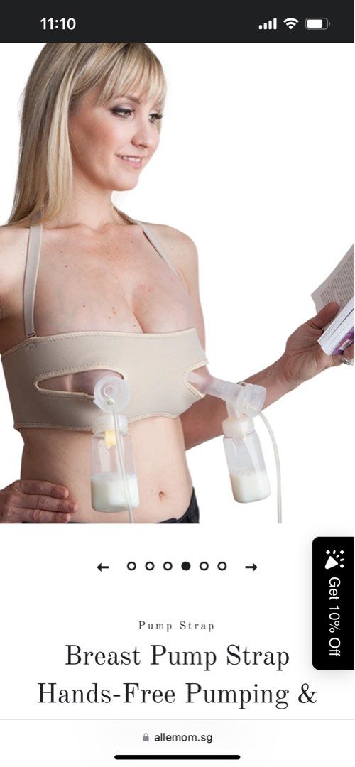 Pump Strap - Breast Pump Strap Hands-Free Pumping & Nursing Bra