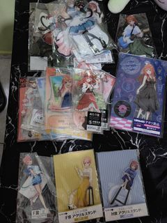 Quintessential Quintuplets Kuji Acrylic Stands
