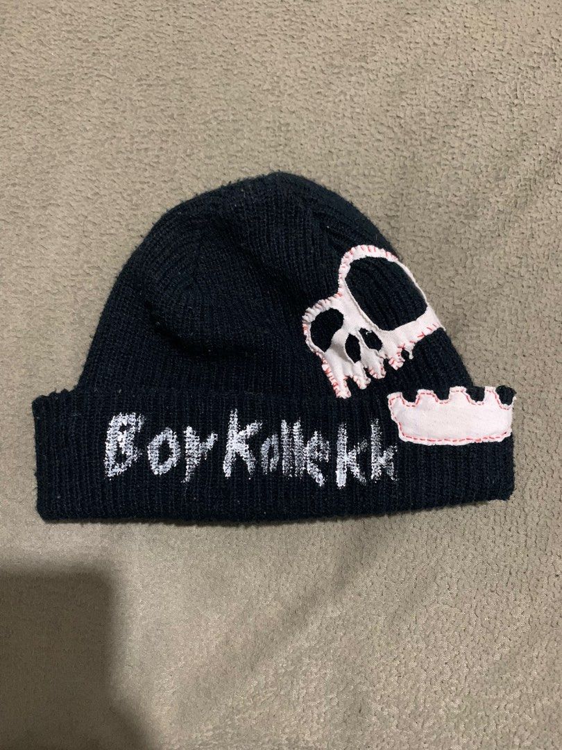 Random Y2K Style/Vibes Contrast Stitch Boy Kollekk Skull Beanie (Category: Beanies) located in Naga. Submitted by nowhere_archive_shop (Listing ID 1244236667, Image 3). Description: .