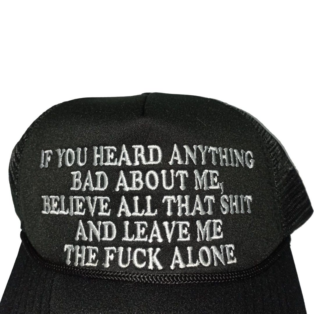 Random Statement Truckerhat (Category: Caps & Hats) located in Quezon City. Submitted by stashbyharun (Listing ID 1244114413, Image 2). Description: .
