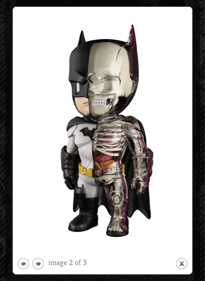 Rare INTERACTIVE 4D XXRAY BATMAN IN X RAY VISION By