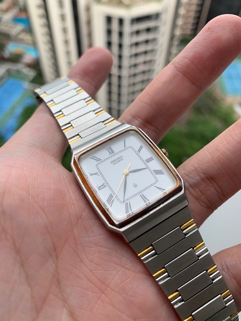 seiko roman numeral watch