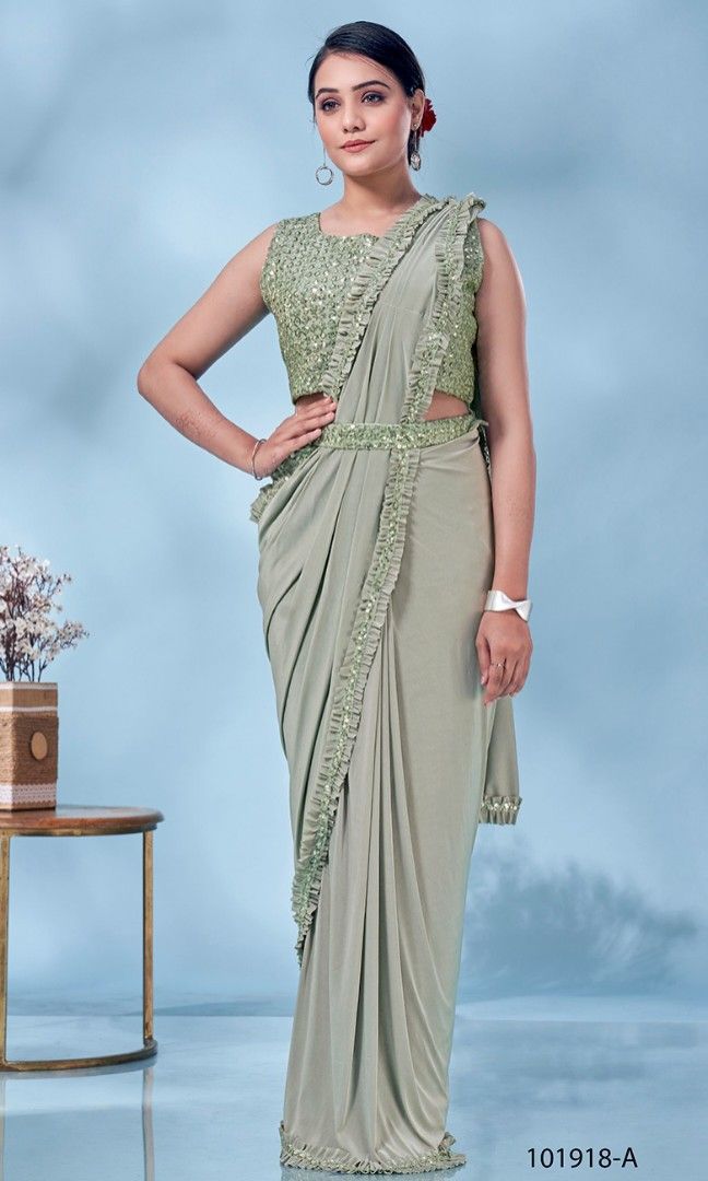 Readymade pre stitched saree online