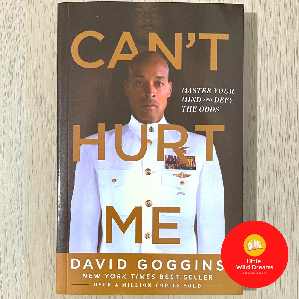 NEVER FINISHED : + CAN 'T HURT ME BEST SELLING 2 BOOK SET BY DAVID  GOGGINS..