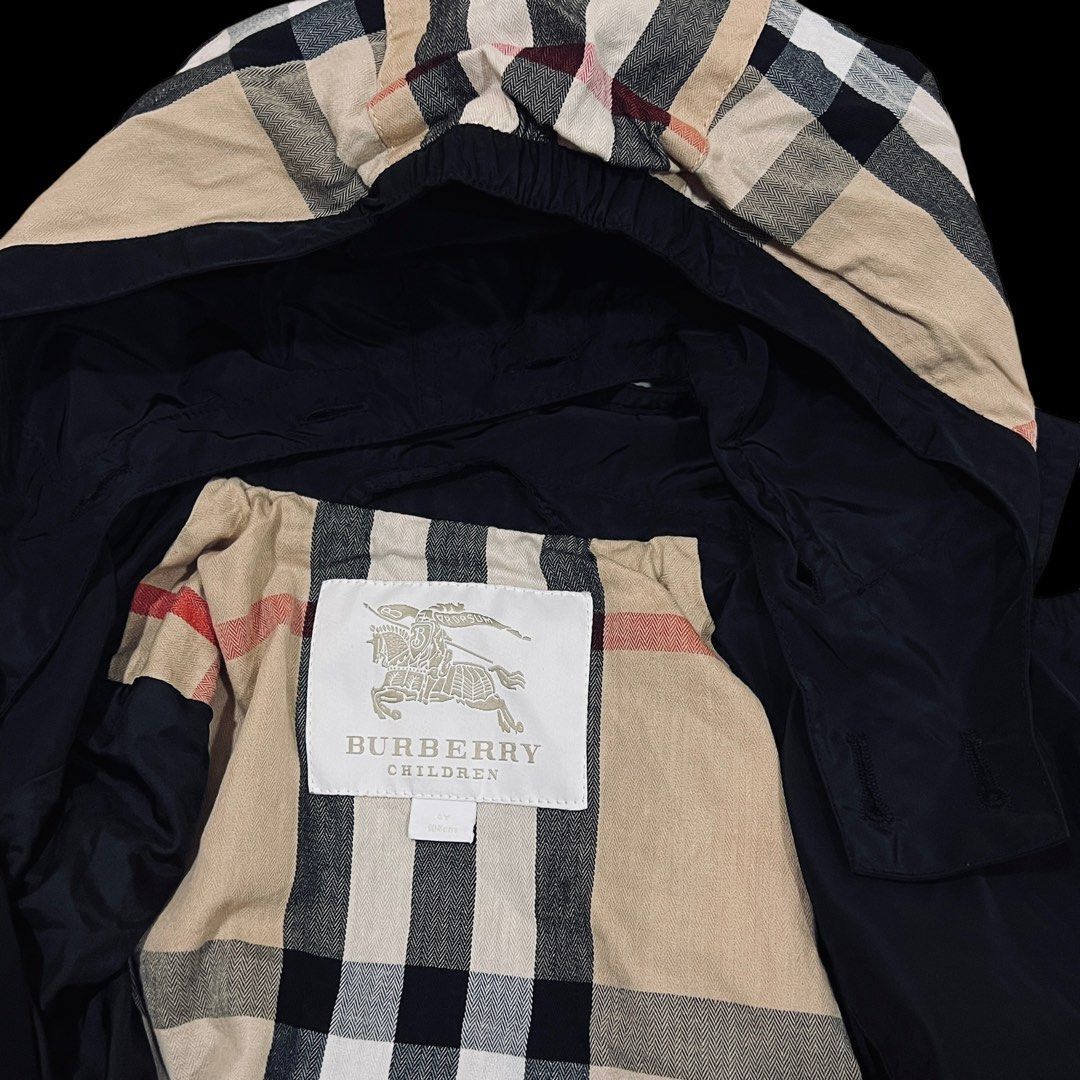 READY STOCK Preloved Authentic Burberry Children Trench Coat 95