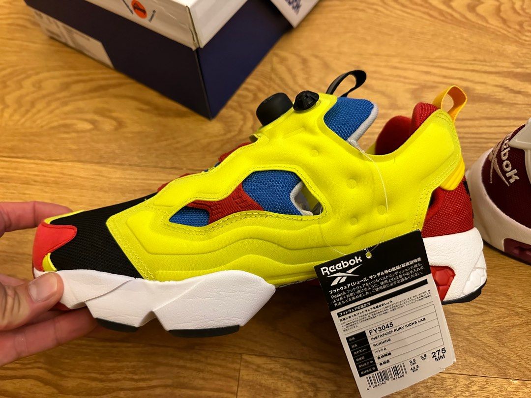 Reebok pump fury Kicks Lab 特別版US9.5, 男裝, 鞋, 波鞋- Carousell