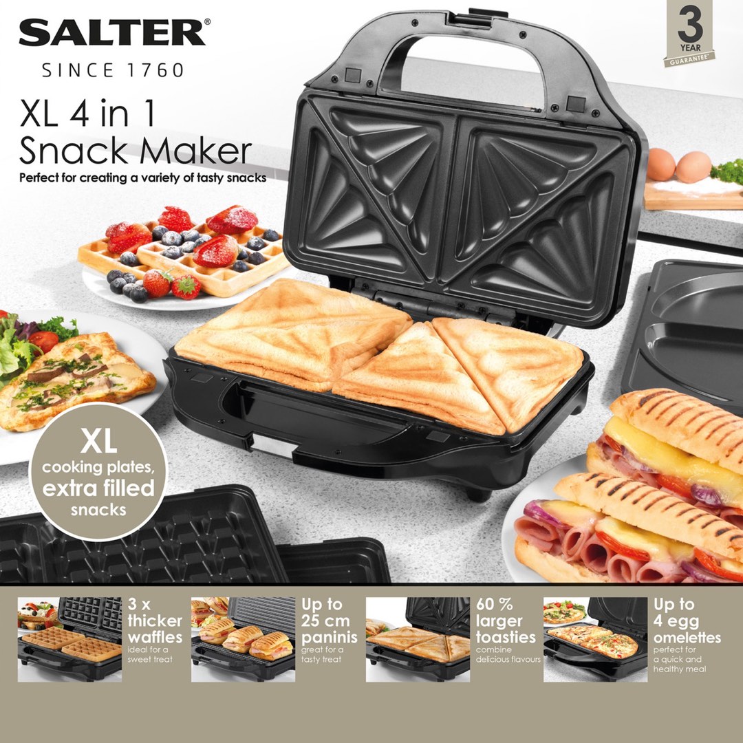 Salter Waffle Maker, TV & Home Appliances, Kitchen Appliances, Ovens