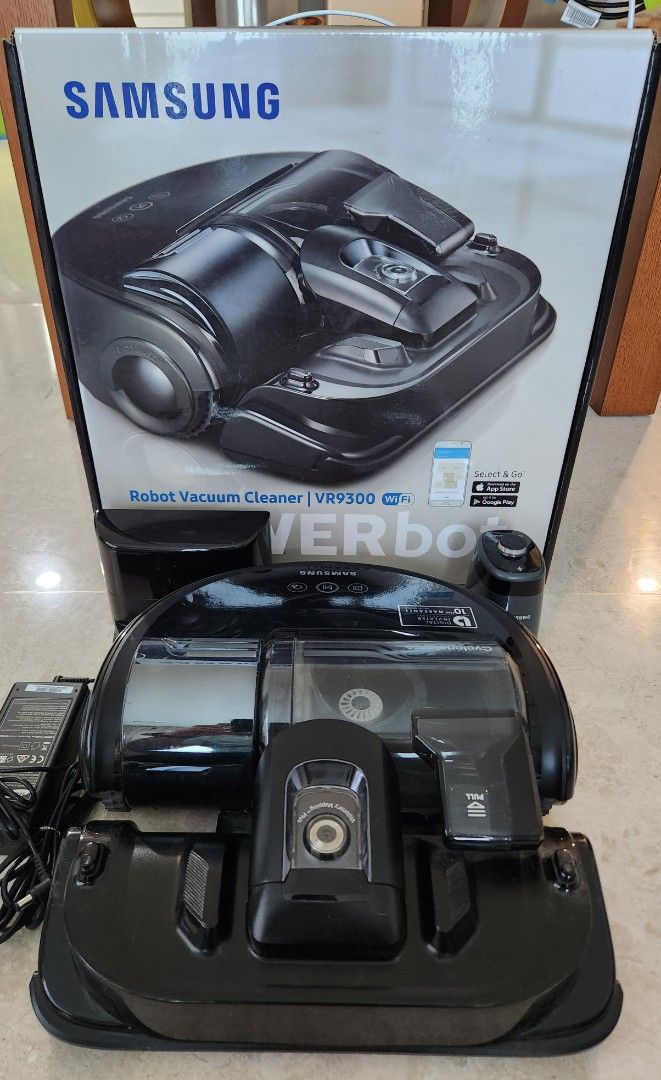 Samsung Robot Vaccum Cleaner VR9300, TV & Home Appliances, Vacuum