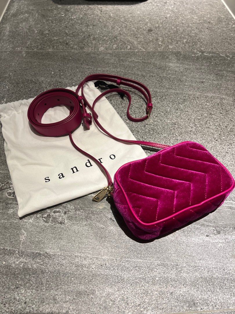 Sandro Liza Crossbody Belt Bag Carousell
