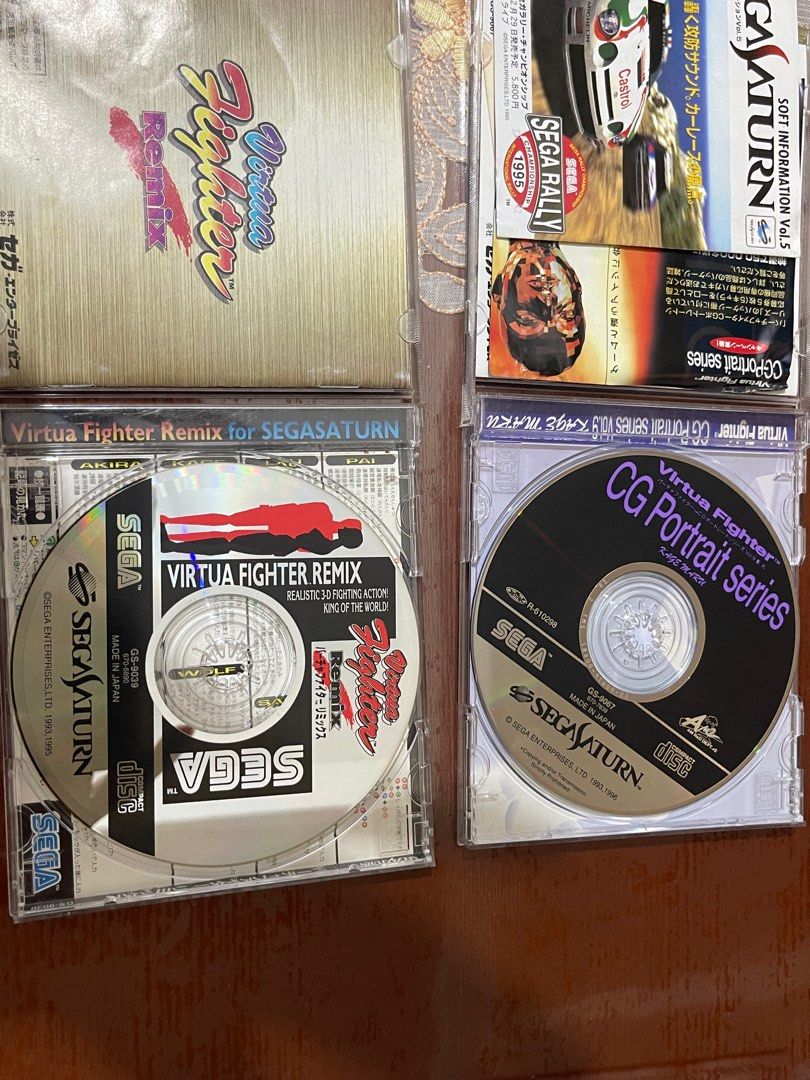 RM30.00 EACH. SEGA SATURN VIRTUA FIGHTER & VITUA FIGHTER REMIX ...
