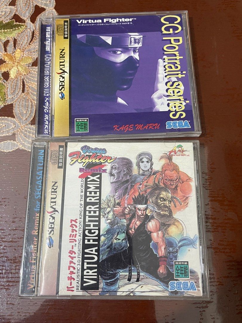 RM30.00 EACH. SEGA SATURN VIRTUA FIGHTER & VITUA FIGHTER REMIX ...