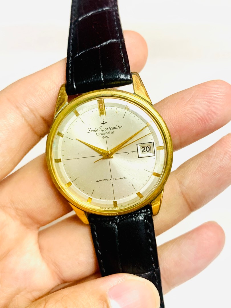 Seiko sportsmatic sales 820