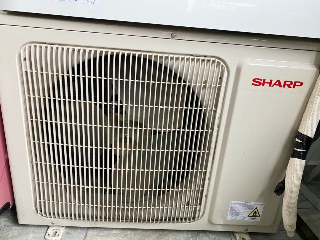 SHARP 1HP NON INVERTER AIR CONDITIONER, TV & Home Appliances, Air