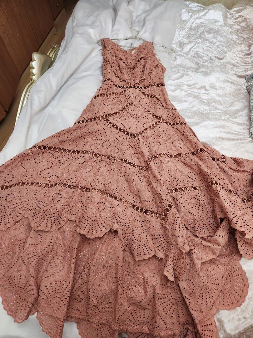 SIZE 1 ZIMMERMANN zimmerman JASPER FAN DRESS