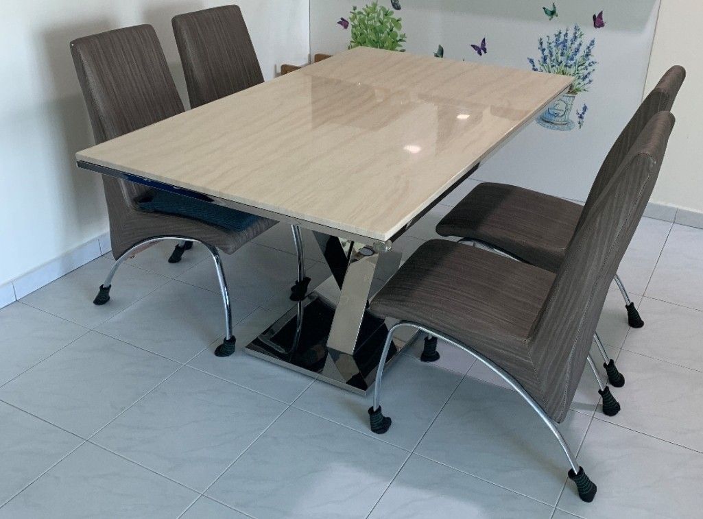 Sliding Wardrobe dinning Table chest of drawers, Furniture & Home Living, Furniture, Shelves