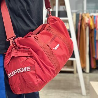 Supreme Duffle Bag (SS18) Red — Kick Game
