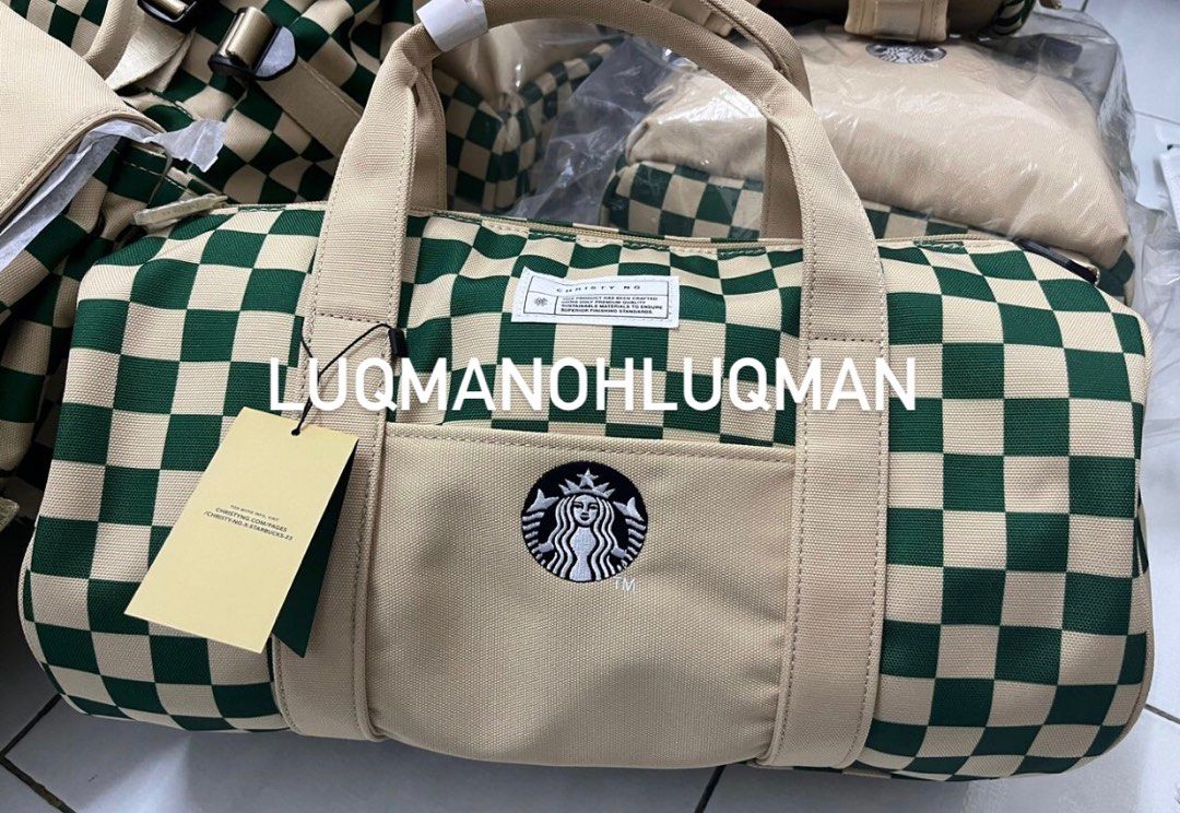 Starbucks x Christy Ng Duffle Bag Men s Fashion Bags Backpacks