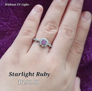 Starlight Ruby Ring