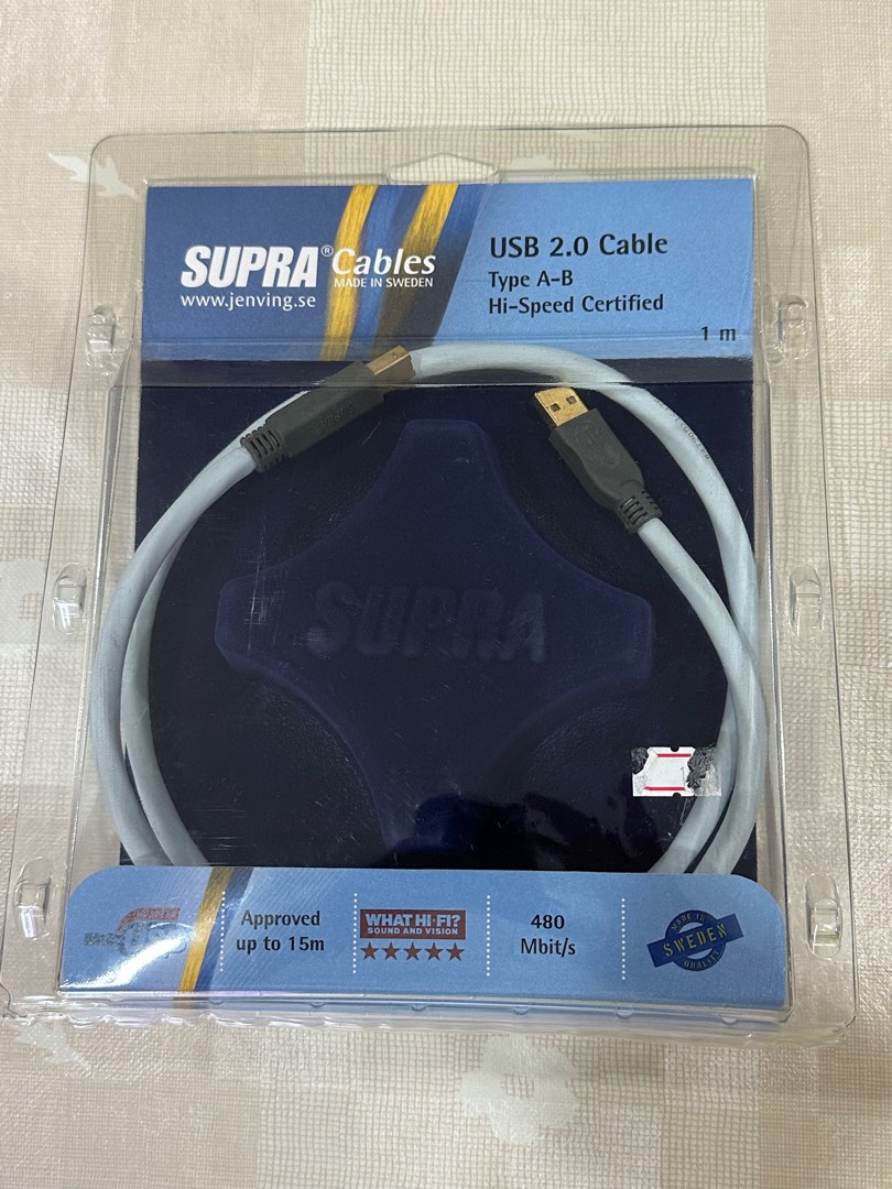 Supra USB Cable, Audio, Other Audio Equipment on Carousell