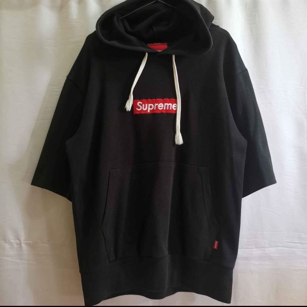 Supreme short sleeve hoodie outlet