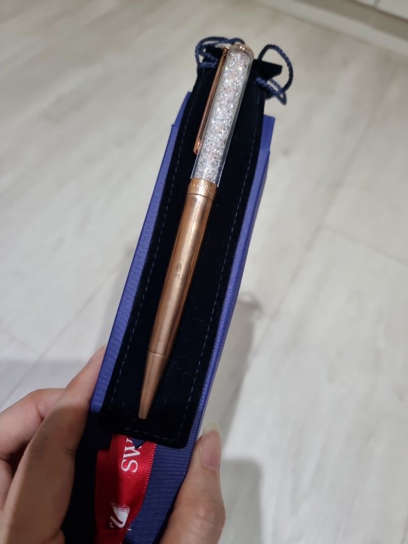 Swarovski Pen + Refill, Hobbies & Toys, Stationery & Craft, Stationery