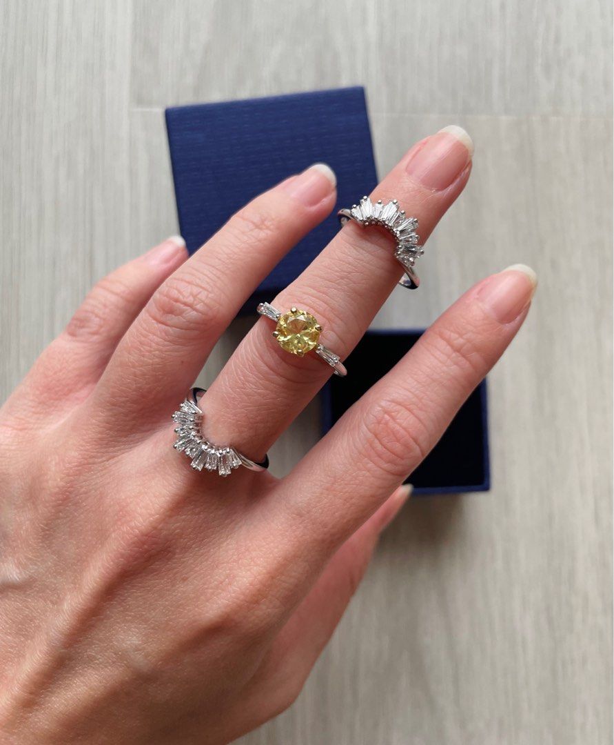 Swarovski sunshine ring set store
