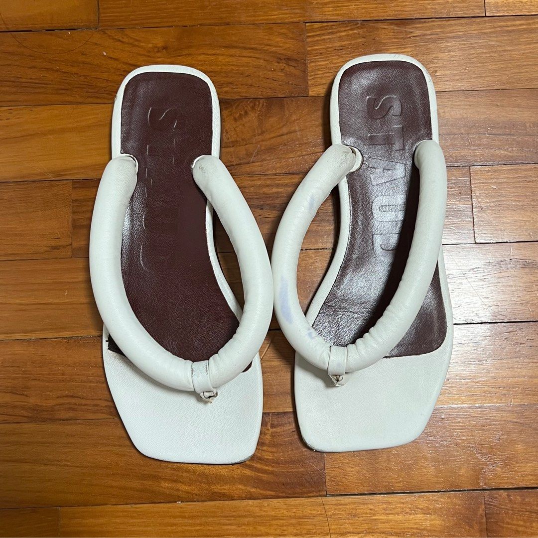 Sz 37 Staud Rio Thong Sandals Women s Fashion Footwear Sandals