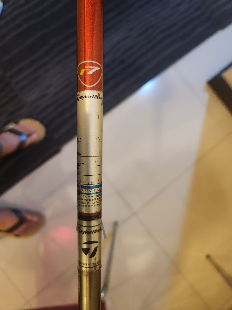 Taylormade R7 Driver (Category: Golf) located in Taguig. Submitted by ritsi (Listing ID 1244240574, Image 2). Description: Taylormade R7 Loft 9.5 Flex stiff.