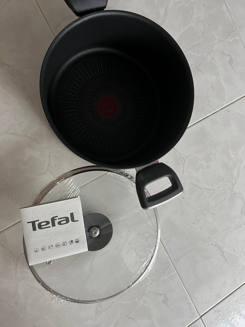Tefal Non stick Stone Stewpot with lid, TV & Home Appliances, Kitchen
