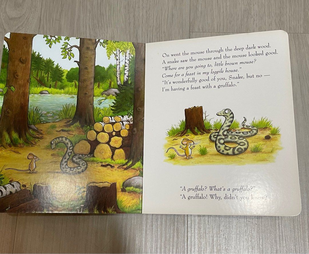 The Gruffalo / Goodnight Moon / Mockingbird Song / Giraffes Can’t Dance