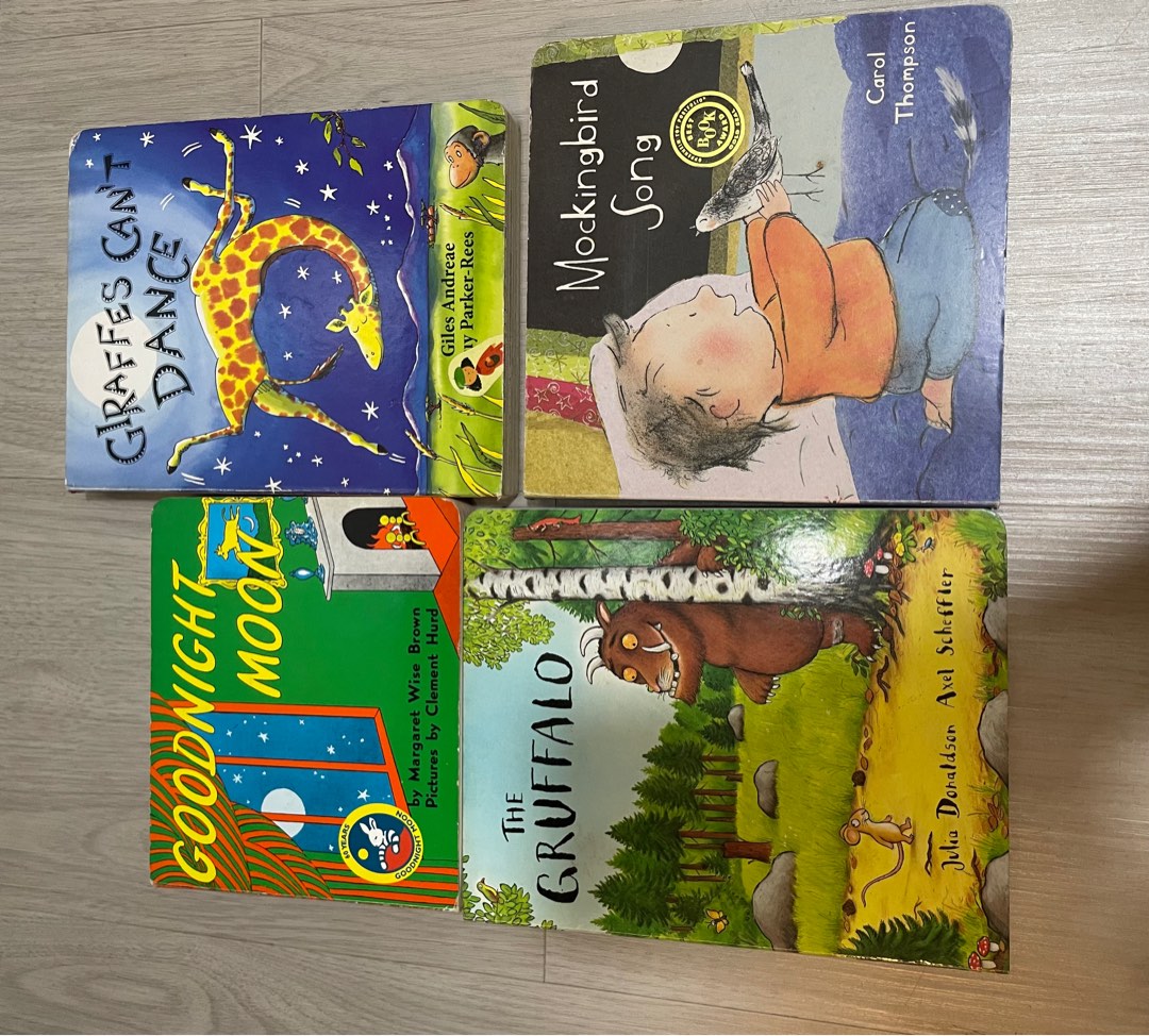 The Gruffalo / Goodnight Moon / Mockingbird Song / Giraffes Can’t Dance