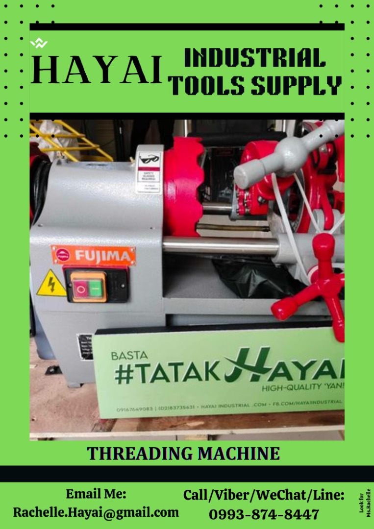 THREADING MACHINE, Commercial & Industrial, Industrial Equipment on ...