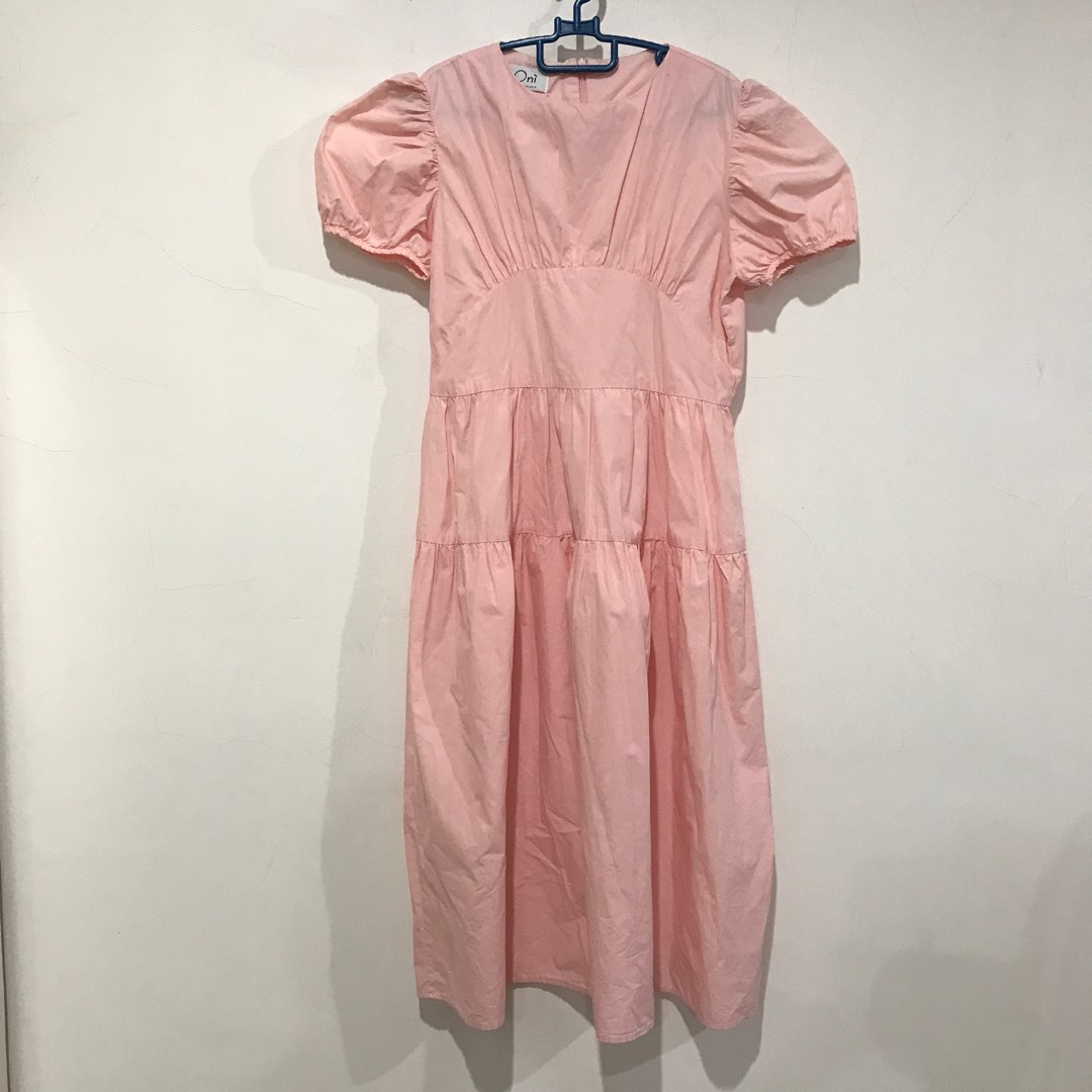 Womens Tiered Dress Ss Pinkie main image 0