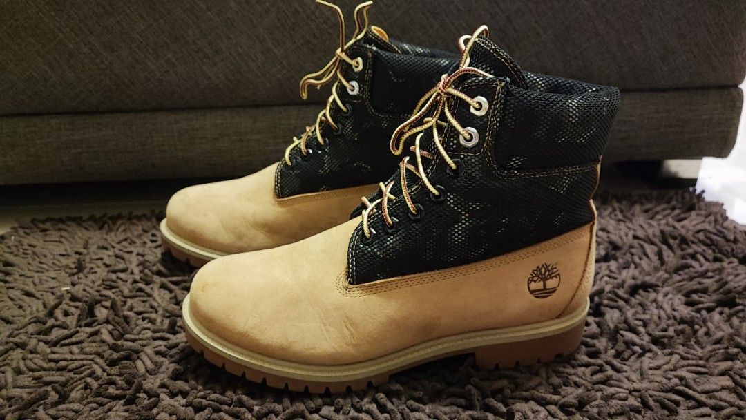 Camo timberlands store