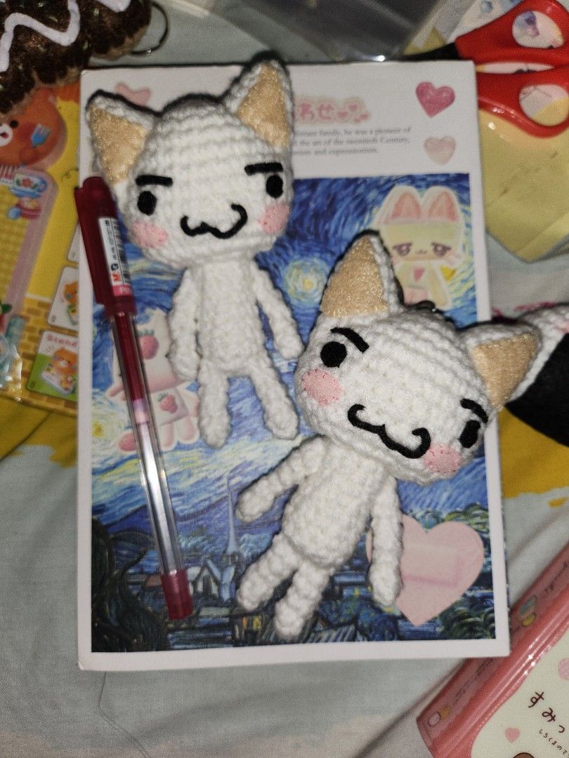 TORO INOUE doko demo issyo handmade crochet amigurumi, Hobbies & Toys
