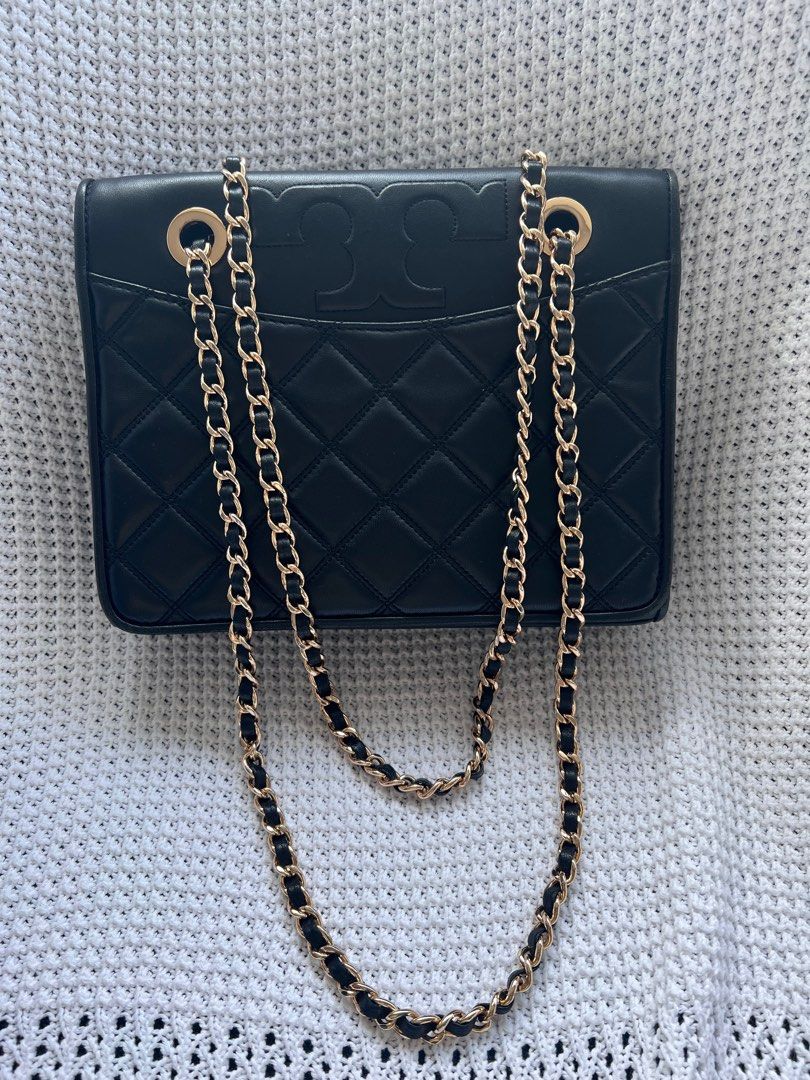 Tory Burch Savannah Convertible Shoulder Bag, Barang Mewah, Tas